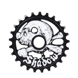 Couronne BMX SHADOW Cranium, 28 T, Noir